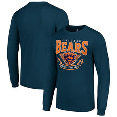 Chicago Bears Starter '80s Inspired Team Logo Long Sleeve T-Shirt - Navy discount