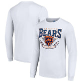 Chicago Bears Starter '80s Inspired Team Logo Long Sleeve T-Shirt - White sale