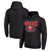 San Francisco 49ers Starter ‘80s Inspired Pullover Hoodie - Black sale