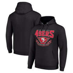 San Francisco 49ers Starter ‘80s Inspired Pullover Hoodie - Black sale