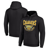Los Angeles Chargers Starter ‘80s Inspired Pullover Hoodie - Black cheap