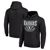 Las Vegas Raiders Starter ‘80s Inspired Pullover Hoodie - Black on sale