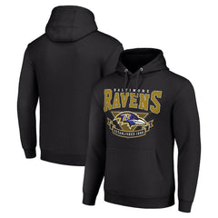 Baltimore Ravens Starter ‘80s Inspired Pullover Hoodie - Black online