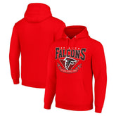 Atlanta Falcons Starter ‘80s Inspired Pullover Hoodie - Red cheap