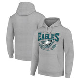 Philadelphia Eagles Starter ‘80s Inspired Pullover Hoodie - Heather Gray online