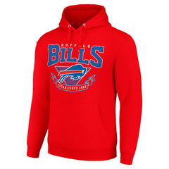 Buffalo Bills Starter ‘80s Inspired Pullover Hoodie - Red on sale