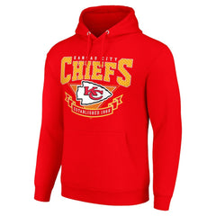 Kansas City Chiefs Starter ‘80s Inspired Pullover Hoodie - Red discount