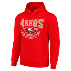 San Francisco 49ers Starter ‘80s Inspired Pullover Hoodie - Scarlet outlet