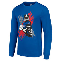Buffalo Bills Starter Player X Logo Graphic Long Sleeve T-Shirt - Royal sale