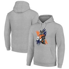 Chicago Bears Starter Player X Fleece Pullover Hoodie - Heather Gray sale