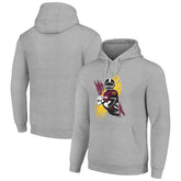 Washington Commanders Starter Player X Fleece Pullover Hoodie - Heather Gray on sale