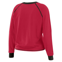 Arizona Cardinals WEAR by Erin Andrews Women's Tie-Front Long Sleeve Top - Cardinal/Black cheap