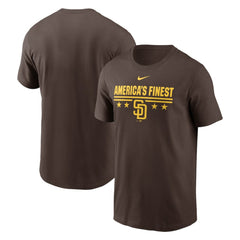 San Diego Padres Local Home Town T-Shirt Brown