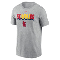 St. Louis Cardinals Local Home Town T-Shirt Heather Charcoal