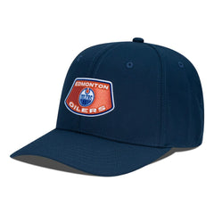Edmonton Oilers Levelwear Rise Skylight Flex Hat - Navy Hats