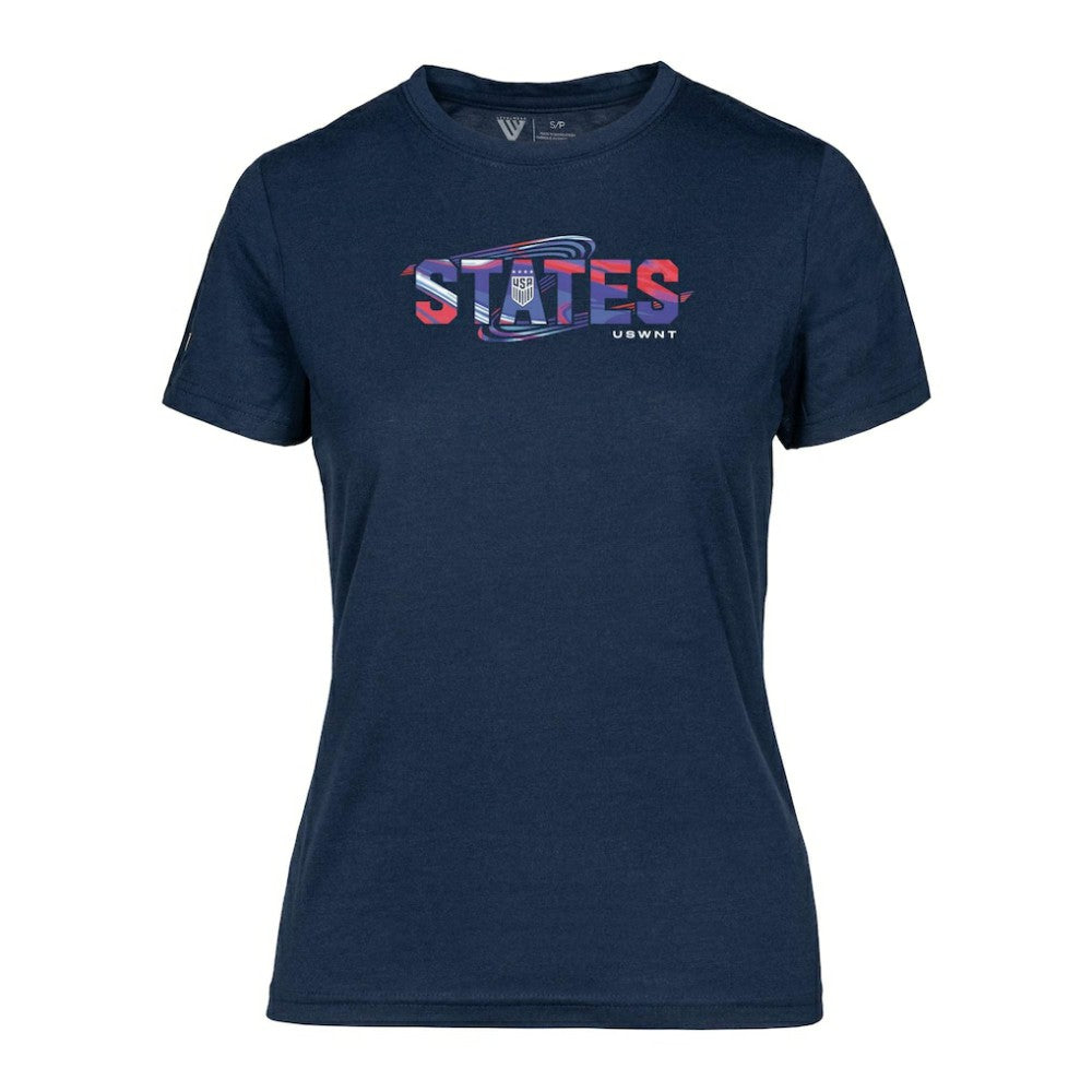 USWNT Levelwear Women's Maddox T-Shirt on sale - Navy
