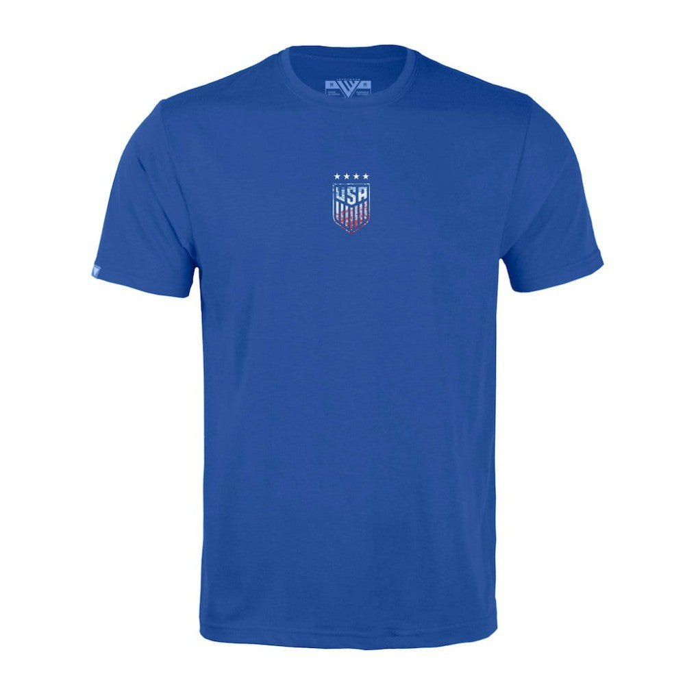 USWNT Levelwear Richmond T-Shirt on sale - Royal