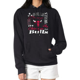 Chicago Bulls G-III 4Her by Carl Banks Women's Team Collage Graphic Fleece Pullover Hoodie sale - Black shop
