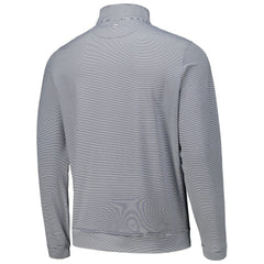 St. Louis Cardinals Peter Millar Perth Sugar Stripe Performance Quarter-Zip Top Navy