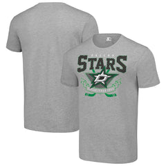 Dallas Stars Starter Team Logo Graphic T-Shirt - Heather Gray T-shirts