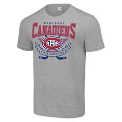 Montreal Canadiens Starter Team Logo Graphic T-Shirt - Heather Gray T-shirts