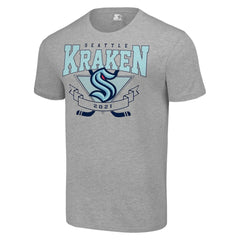 Seattle Kraken Starter Team Logo Graphic T-Shirt - Heather Gray T-shirts