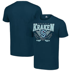 Seattle Kraken Starter Team Logo Graphic T-Shirt - Deep Sea Blue T-shirts