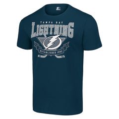 Tampa Bay Lightning Starter Team Logo Graphic T-Shirt - Navy T-shirts