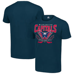 Washington Capitals Starter Team Logo Graphic T-Shirt - Navy T-shirts