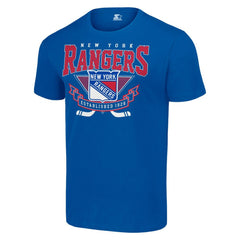 New York Rangers Starter Team Logo Graphic T-Shirt - Blue T-shirts