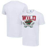 Minnesota Wild Starter Team Logo Graphic T-Shirt - White T-shirts