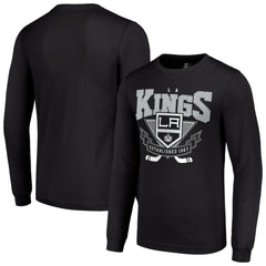 Los Angeles Kings Starter Team Logo Graphic Long Sleeve T-Shirt - Black T-shirts