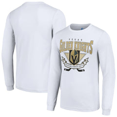 Vegas Golden Knights Starter Team Logo Graphic Long Sleeve T-Shirt - White T-shirts