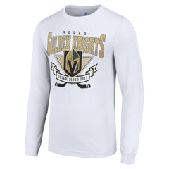 Vegas Golden Knights Starter Team Logo Graphic Long Sleeve T-Shirt - White T-shirts