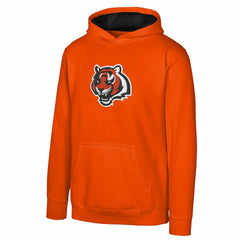 Cincinnati Bengals Youth Prime Pullover Hoodie - Orange sale