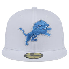 Detroit Lions New Era Omaha 59FIFTY Fitted Hat - White sale
