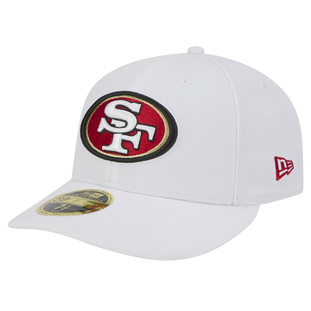 San Francisco 49ers New Era Omaha Low Profile 59FIFTY Fitted Hat - White sale