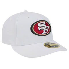 San Francisco 49ers New Era Omaha Low Profile 59FIFTY Fitted Hat - White sale