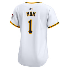 Pittsburgh Pirates Women's #1 Mom Home Limited Jersey White