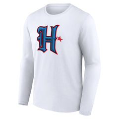 Houston Texans Secondary Logo Long Sleeve T-Shirt - White sale