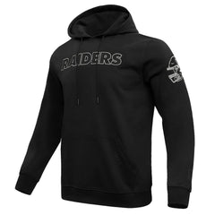 Las Vegas Raiders Pro Standard Classic Chenille Pullover Hoodie - Black cheap