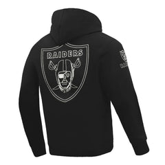Las Vegas Raiders Pro Standard Classic Chenille Pullover Hoodie - Black cheap