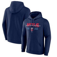 Minnesota Twins Territory Pullover Hoodie Navy