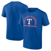 Texas Rangers Lone Star Baseball T-Shirt Royal