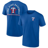 Texas Rangers Lone Star Baseball T-Shirt Royal