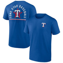Texas Rangers Lone Star Baseball T-Shirt Royal