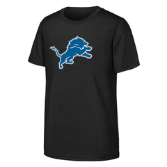 Detroit Lions Outerstuff Youth Primary Logo T-Shirt - Black outlet