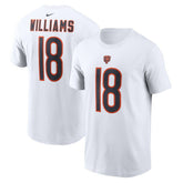 Caleb Williams Chicago Bears Name & Number T-Shirt - White on sale