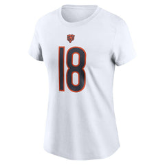 Caleb Williams Chicago Bears Women's Name & Number T-Shirt - White for sale