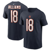 Caleb Williams Chicago Bears Youth Fuse Name & Number T-Shirt - Navy cheap